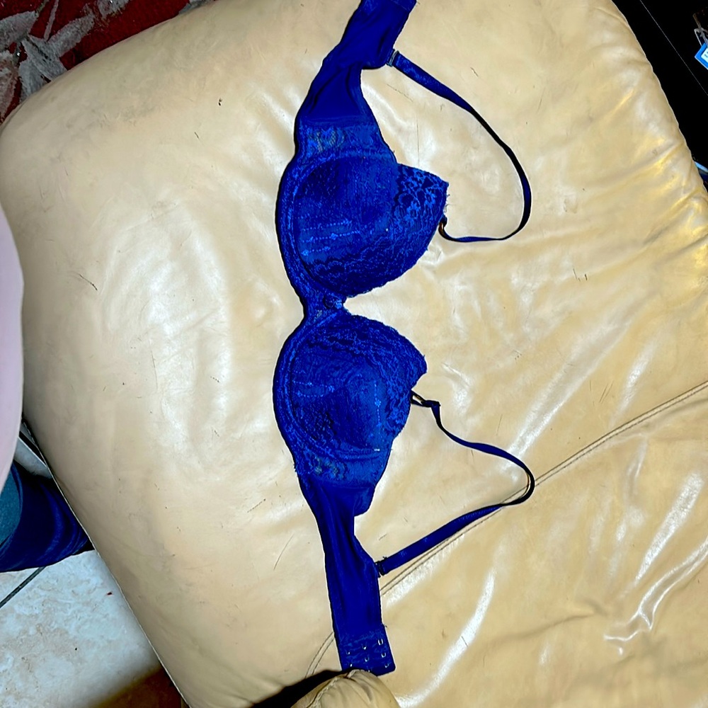 Beautiful blue bra